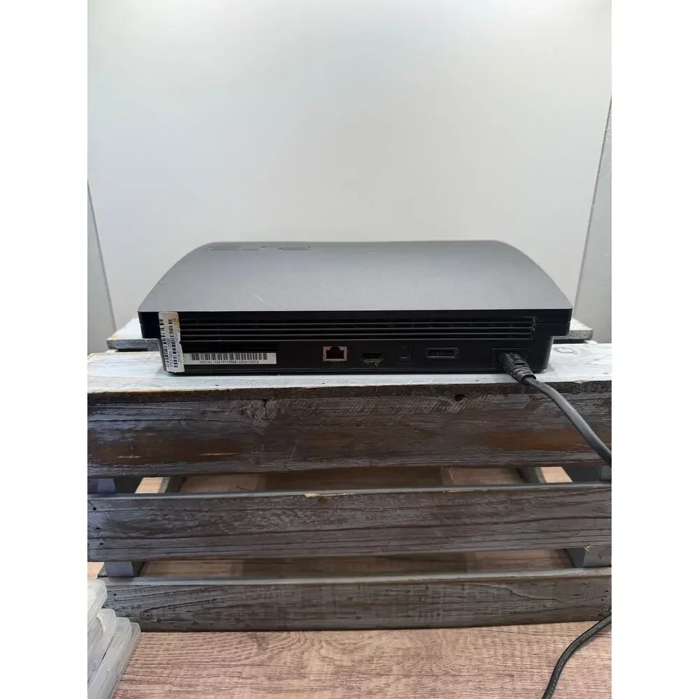 Sony PlayStation3 PS3 Slim 120GB Console(CECH-2001A)Bundle w/Power Cable/5 Games